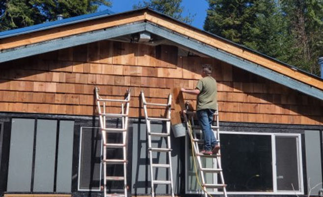 Siding installation